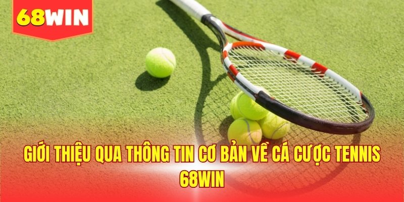 Giới thiệu qua thông tin cơ bản về cá cược tennis 68WIN